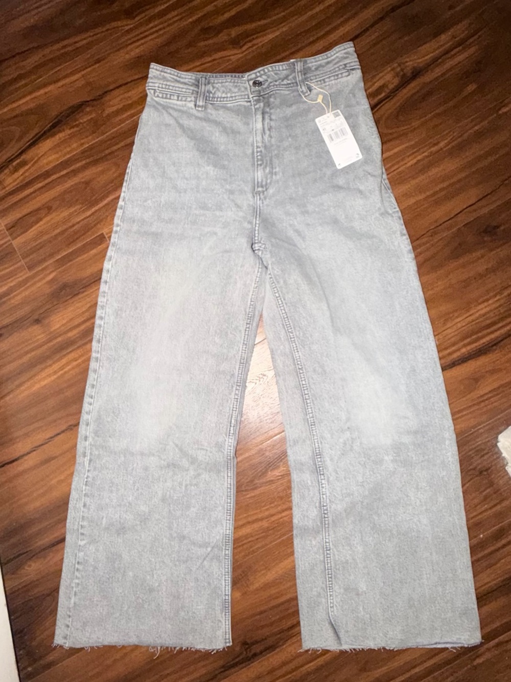 Mango Men's Light Gray Bootcut Jeans